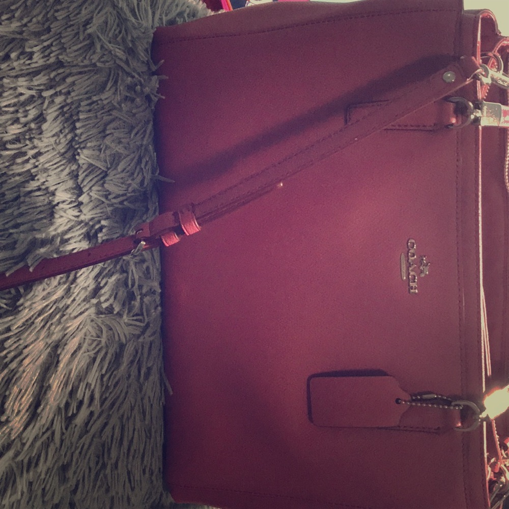Coach crossbody bag tote. large size